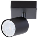 Aplique Silo 1 Luz Metal Negro