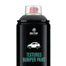 Pintura Para Parachoque Texturada Spray 0.4 L Mate Negro