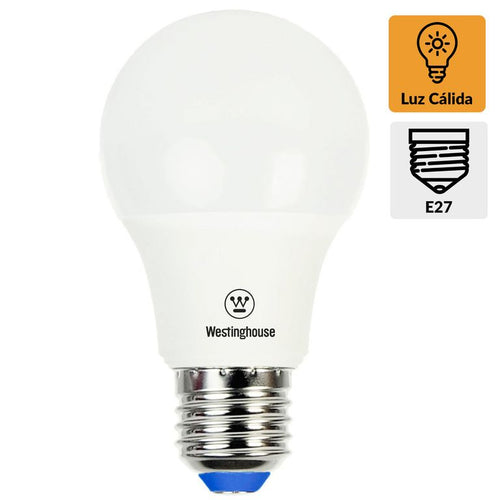 Ampolleta Led 9 W E27 800 Lm Luz Calida