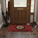 Limpiapies Harry potter 40x60 cm Rojo y negro