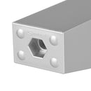 Pata inclinada abs aluminio 120 mm