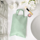 Cortina Bano Tela Eco 178x180 cm Verde