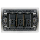 Interruptor triple 9/32 16 A Genesis Blanco
