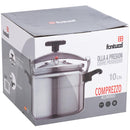 Olla a Presion 10 Litros Aluminio Comprezzo