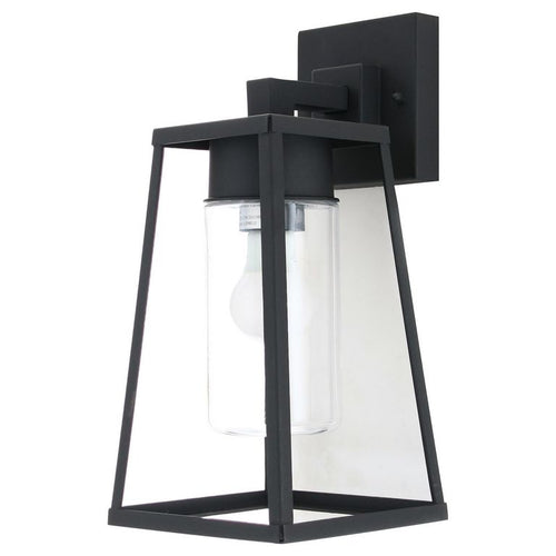 Farol de muro 60 W negro