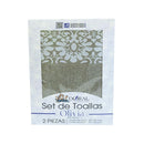 Set De Toallas Otono Invierno 450 Gr Algodon 70X140 Cm Mix