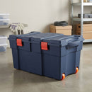 Baul 50.5x43.5x94 cm 130 l Azul denim