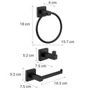 Set De Accesorios Bano 4 Piezas Con Espejo Buka