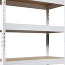 Estante Rivet Metal 4 Nivel(Es) 90X180X40 Cm Blanco