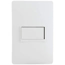 Interruptor conmutador 9/24 10 A Luzica Blanco