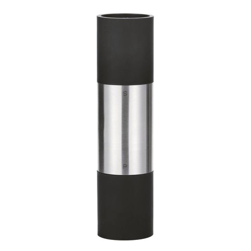 Molinillo Pimienta Dual Inoxidable Gris/negro