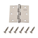 Bisagra 3,5x3,5 gris