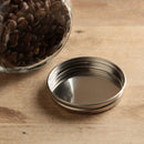 Frasco Redondo Con Tapa Silver Vidrio 200 Ml