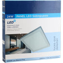 Panel LED cuadrado 31,5 cm 24 W luz dia