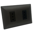 Tomacorriente Duplex 10 A Noir