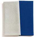 Set 2 Panos Cocina Rectangular 40X60 Cm Waffle Azul/Blanco
