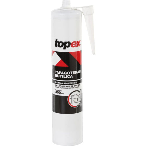 Sellante Butilica Tapagoteras Para Pistola Calafatera 300 Ml