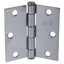 Bisagra L88 3x3 Acero Cromado 1 un