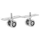Set De Carros Corredera Economico 80 Kg Para Puertas
