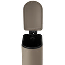 Papelero 5 Litros Metal Gris Mate