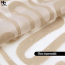 Cortina Bano 178x180 cm Linea Beige