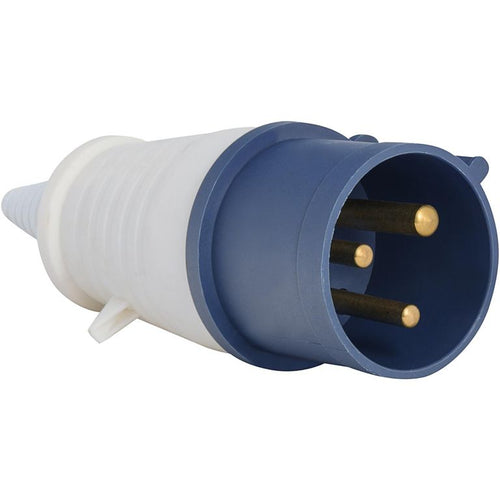 Enchufe industrial macho volante 32 A 2P+T 220V IP44