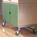 Rueda giratoria pu 40kg.