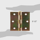 Set Bisagras L84 3,5x3,5 Zincado 2 un