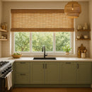 Cortina Enrollable Cana 180 X Cm Para Ventana