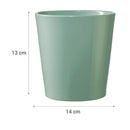 Macetero Dallas de Ceramica 14x13 cm Menta