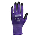 Guante Femme De Nitrilo Xs Morado-Negro