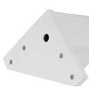 Pata cuadrada abs blanco 40x100 mm