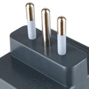 Enchufe Triple Estandar Negro