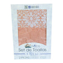 Set De Toallas Otono Invierno 450 Gr Algodon 70X140 Cm Mix