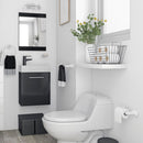 Set De Toallas Visita 380 Gr Algodon 30X50 Cm Negro