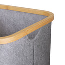 Canasto Tela Bambu 54X33X33