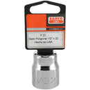 Dado poligonal 1/2x22 mm acero