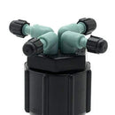 Distribuidor microtubo plastico 4 salidas