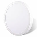 Panel Led Sobrepuesto Circular Blanco 24W Luz Calida