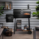 Parrilla A Carbon Con Ahumador 2 En 1