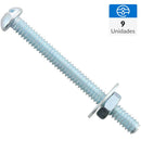Perno 3/16 X 2+Tuerca+Goli 9U