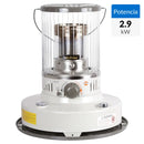 Estufa A Parafina Mecha 2,9 Kw Ks-27 Blanco