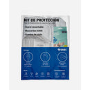 Kit Proteccion Buzo Guantes Y Mascarillas Desechables
