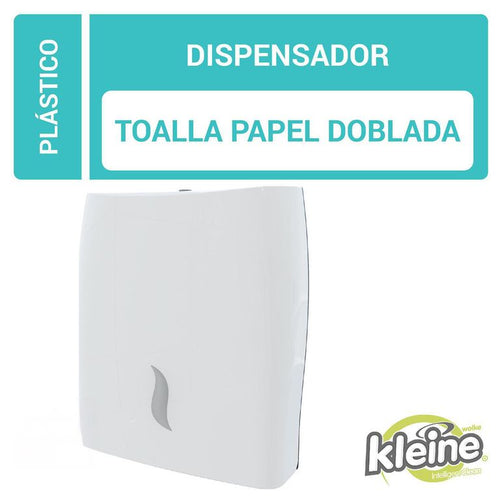 Dispensador Toalla Interfoliada Blanco 30.9 cm