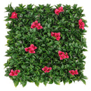 Jardin vertical flores rosa 50x50cm