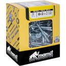 Tornillo Autoperforante Yeso-Carton 2-1/2 Pulg 8.2 Mm 100 U.