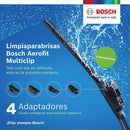 Plumilla Aerofit Multiclip 22 para Parabrisas
