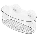 Organizador ducha rectangular transparente