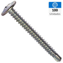 Tornillo Autoperforante Metal 1-5/8 8 mm 100 unidad(es)