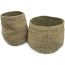 Canasto Decorativo Hierba Marina 35X45 Cm
